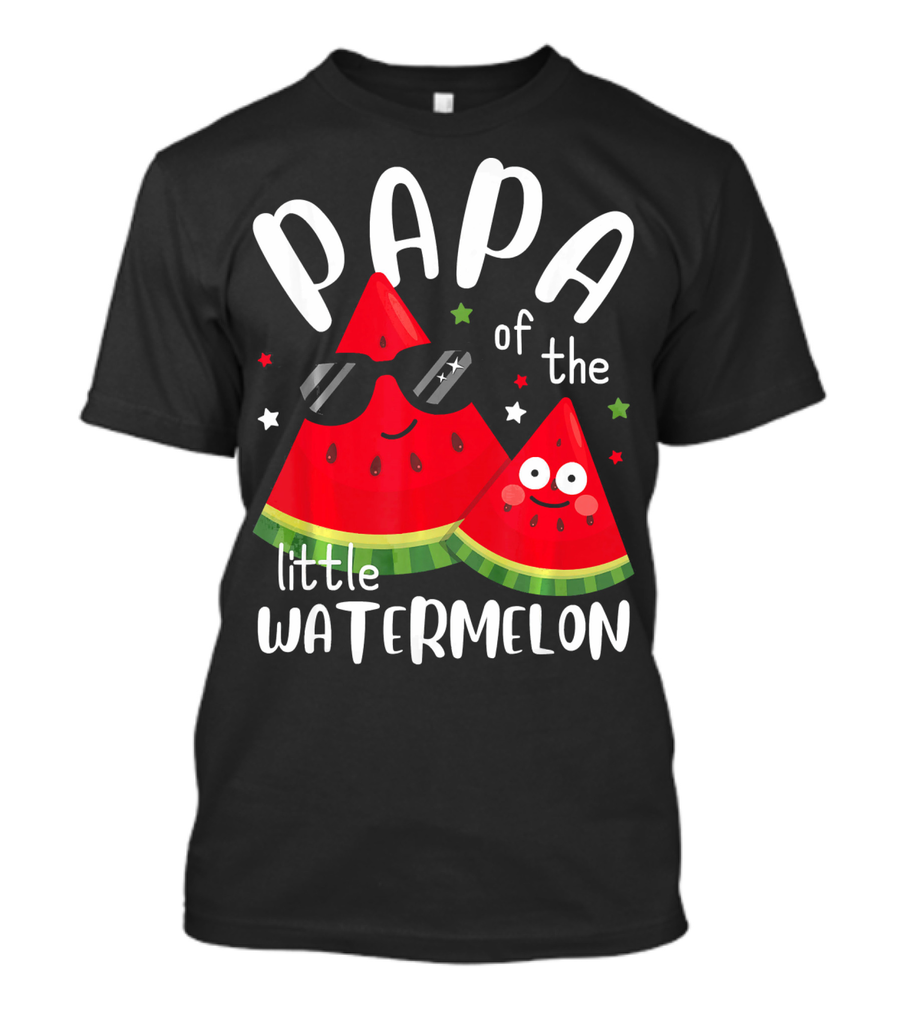 Papa Of The Little Watermelon T-Shirt
