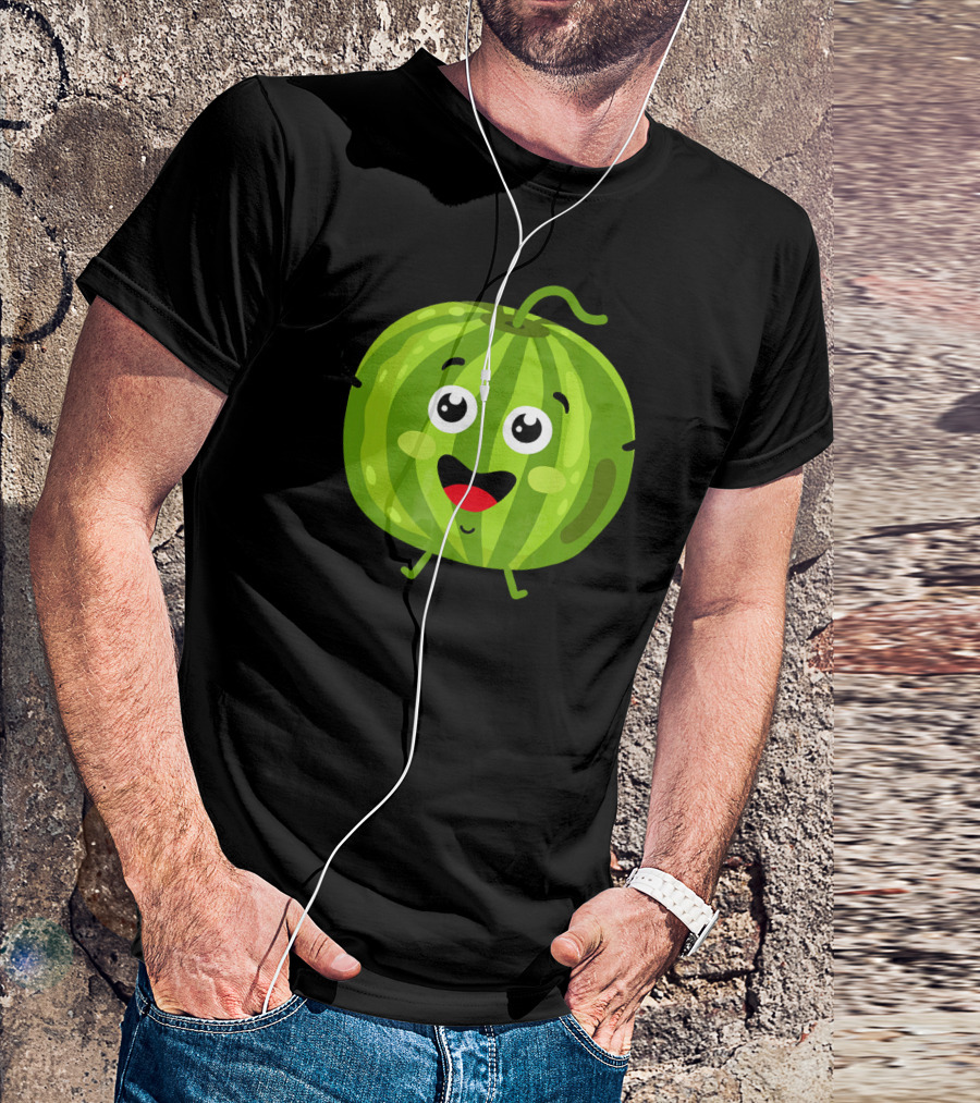 Happy Smiling Watermelon T-Shirt