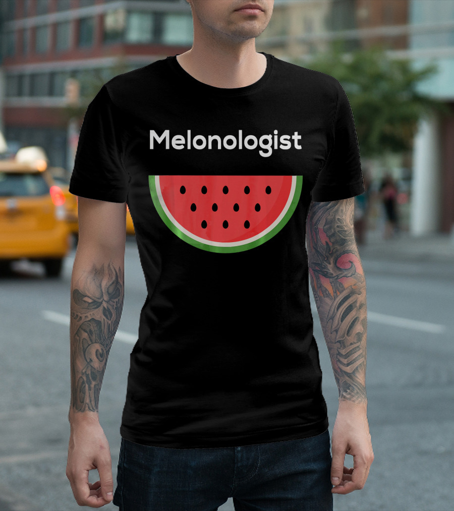Melonologist Cute Watermelon Slice T-Shirt