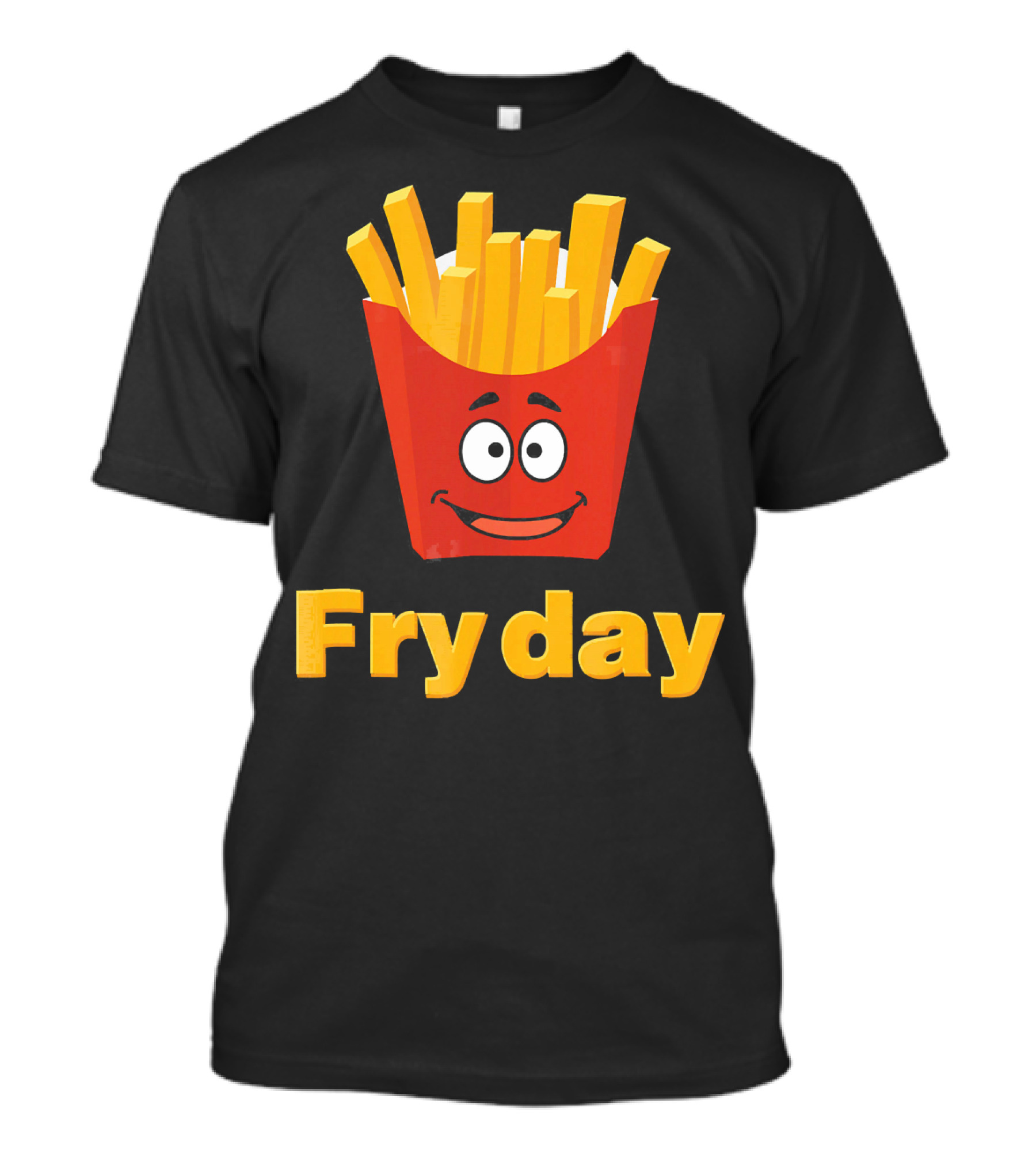 Fry Day Funny Fries Fry Day Burger Frid T-Shirt