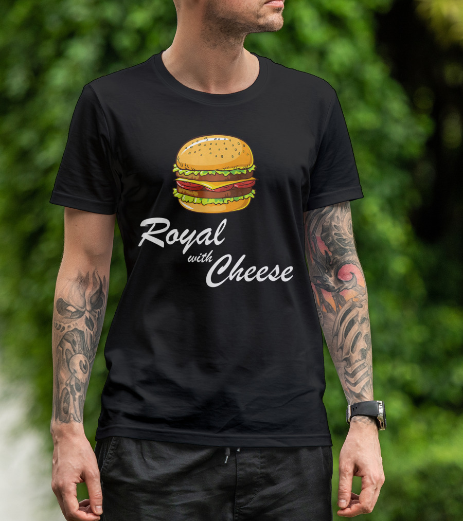 Royal With Cheese Hamburger T-Shirt