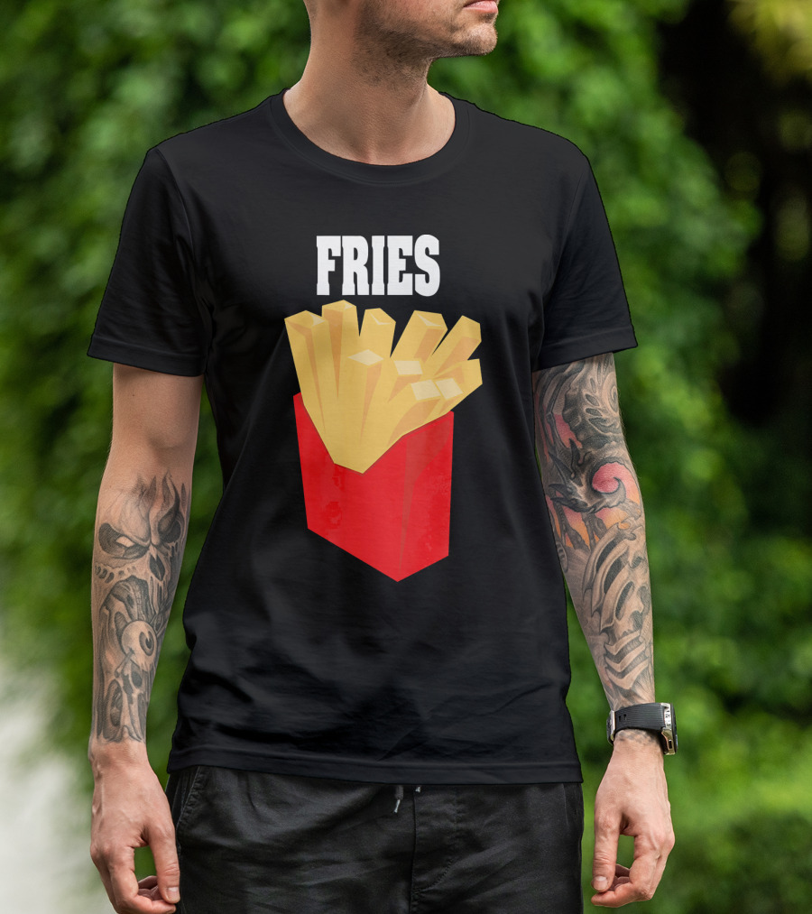 FRIES French Fries Box T-Shirt