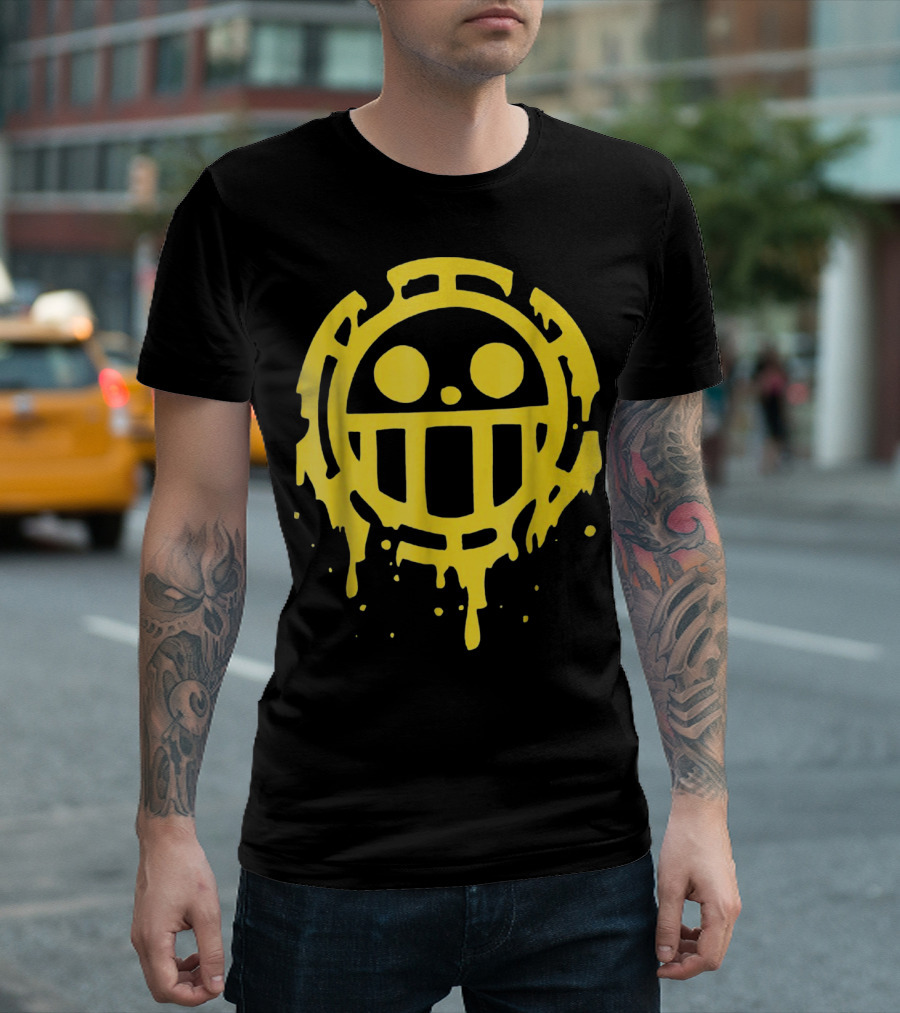 Heart Pirates Trafalgar D. Law Jolly Roger One Piece Crew T-Shirt