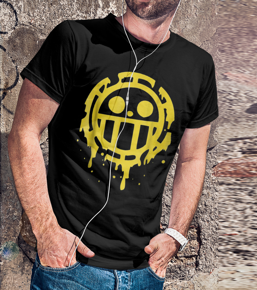 Heart Pirates Trafalgar D. Law Jolly Roger One Piece Crew T-Shirt