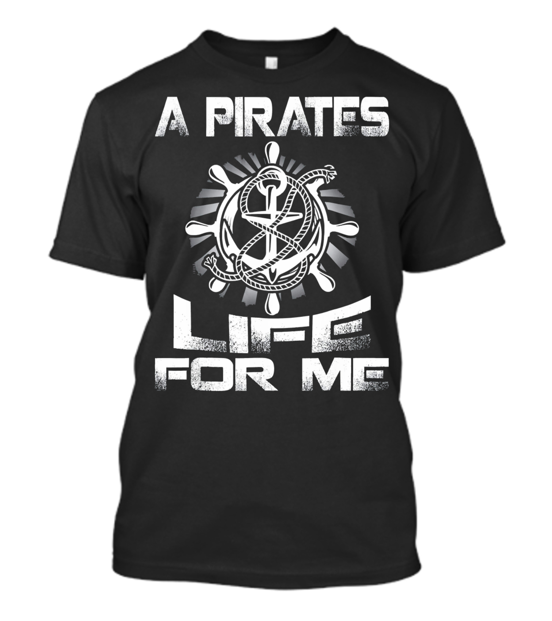 A Pirates Life For Me Nautical Rope And Helm T-Shirt