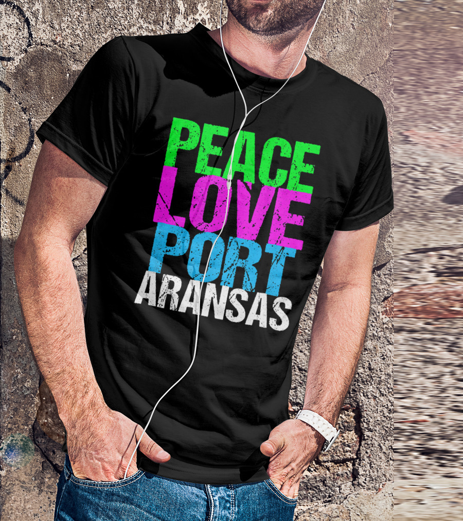 Peace Love Port Aransas T-Shirt