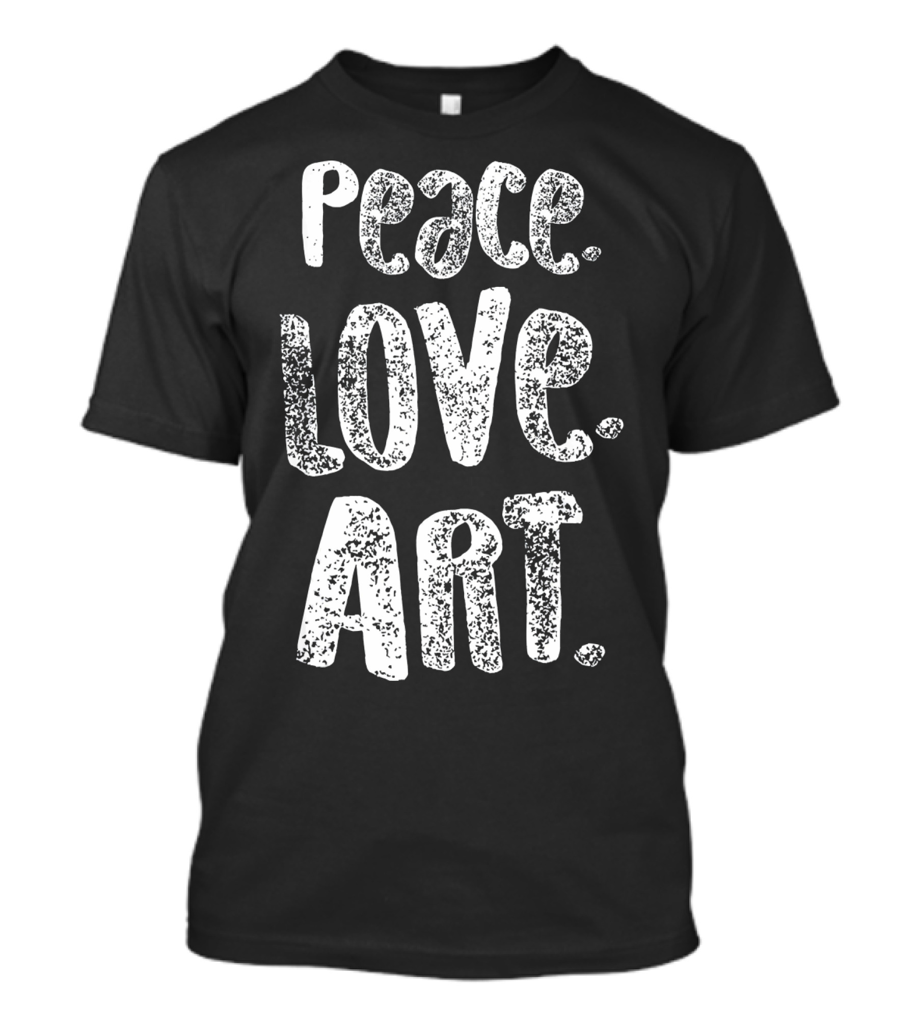 Peace Love Art For Artist Vintage T-Shirt