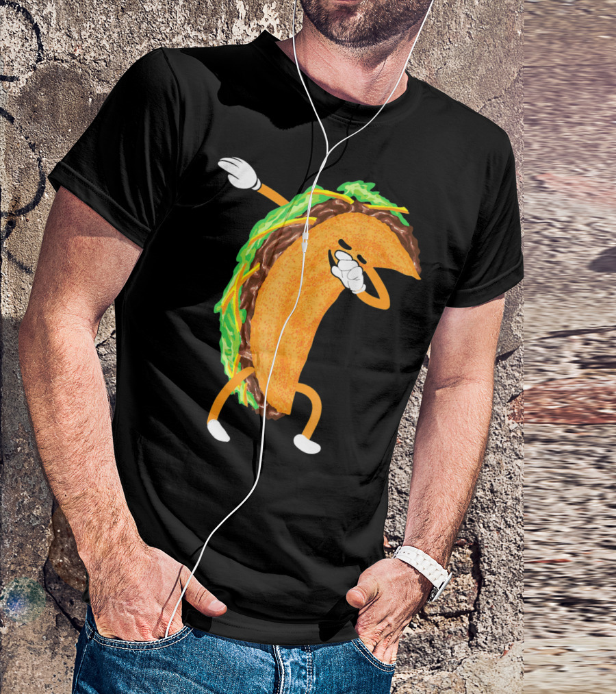 Dabbing Taco Cute Taco Cinco De Mayo Fun T-Shirt