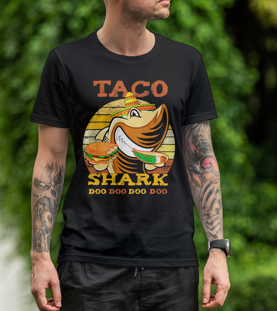 Taco Shark Doo Doo Doo Doo T-Shirt
