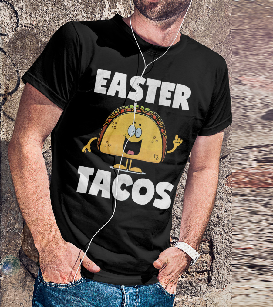 Easter Tacos Vintage Funny Easter T-Shirt