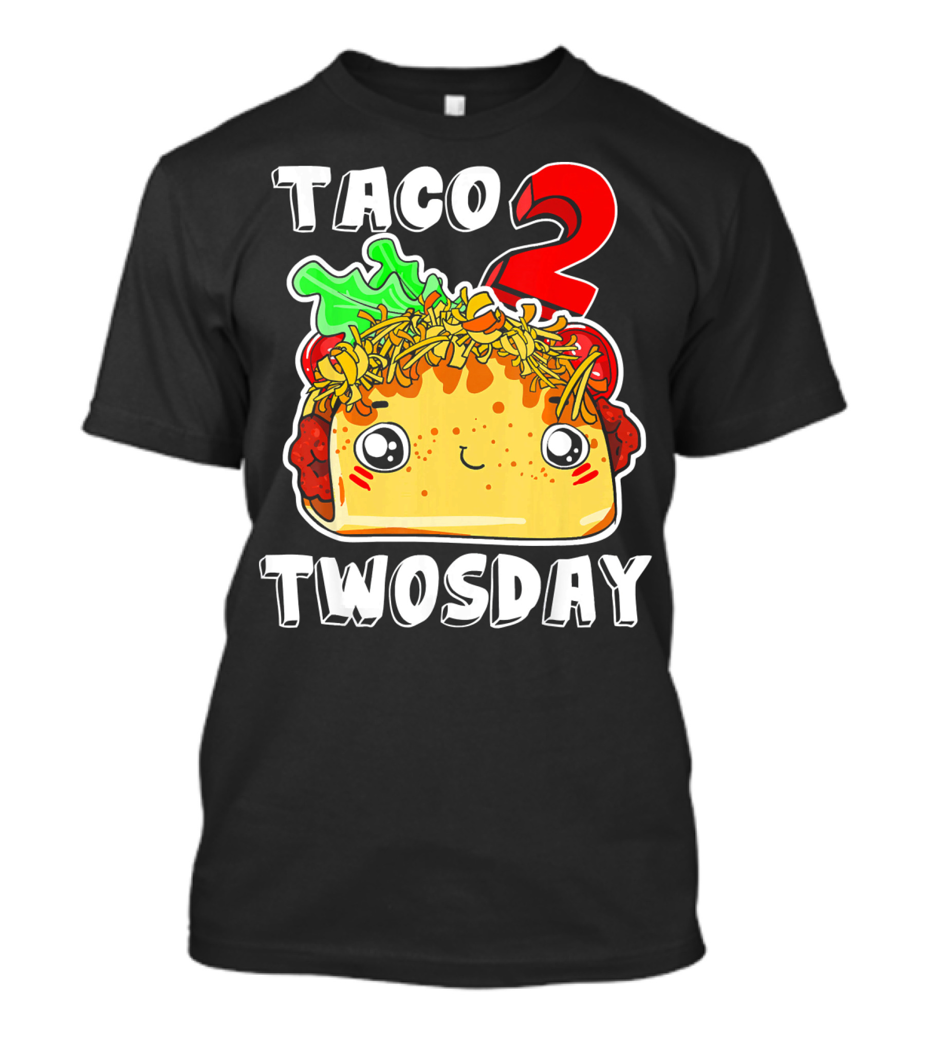 Taco Twosday 2nd Birthday Party Kids T-Shirt