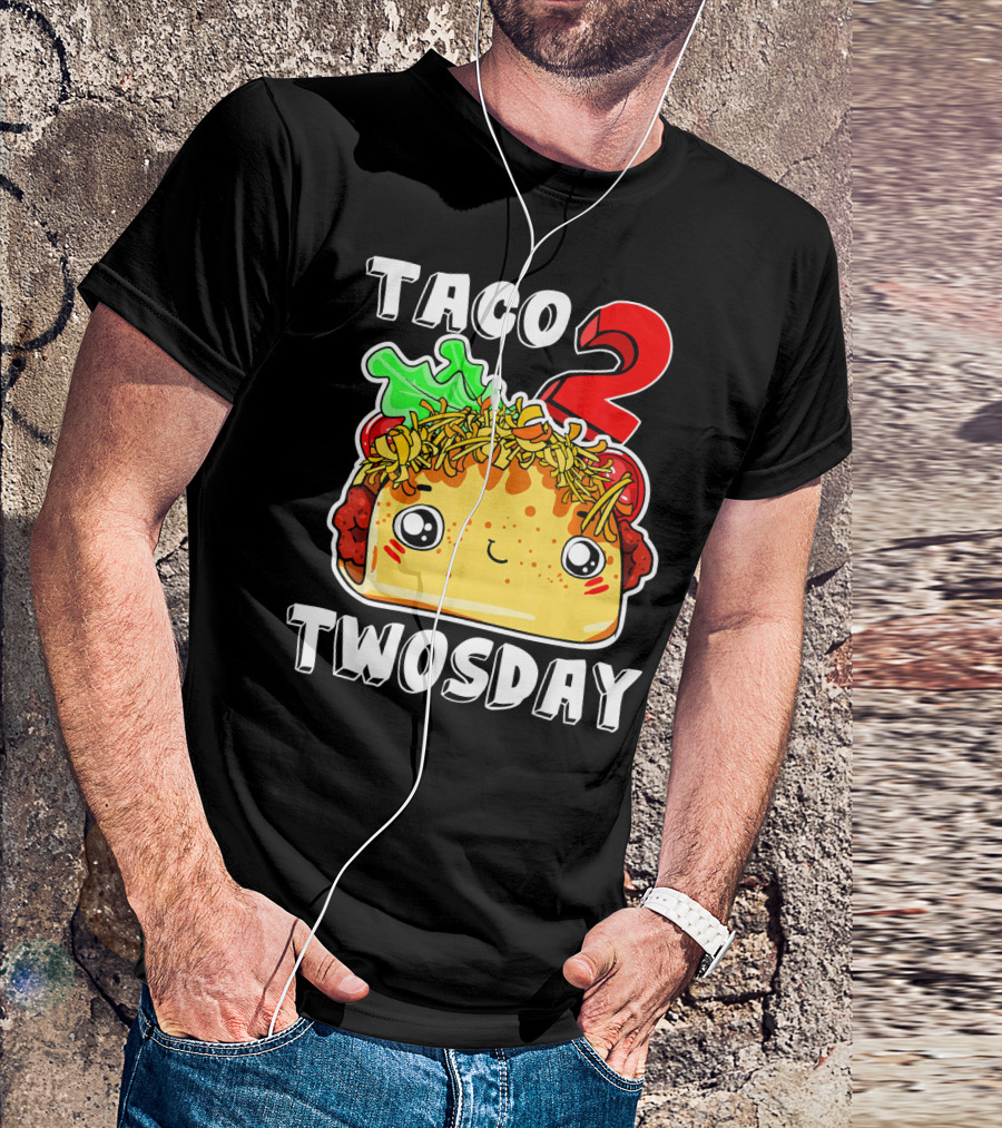Taco Twosday 2nd Birthday Party Kids T-Shirt