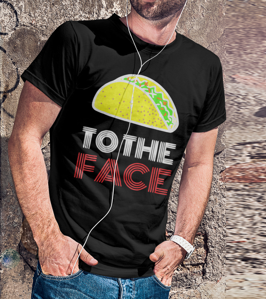 Vintage Taco To The Face Tuesday T-Shirt