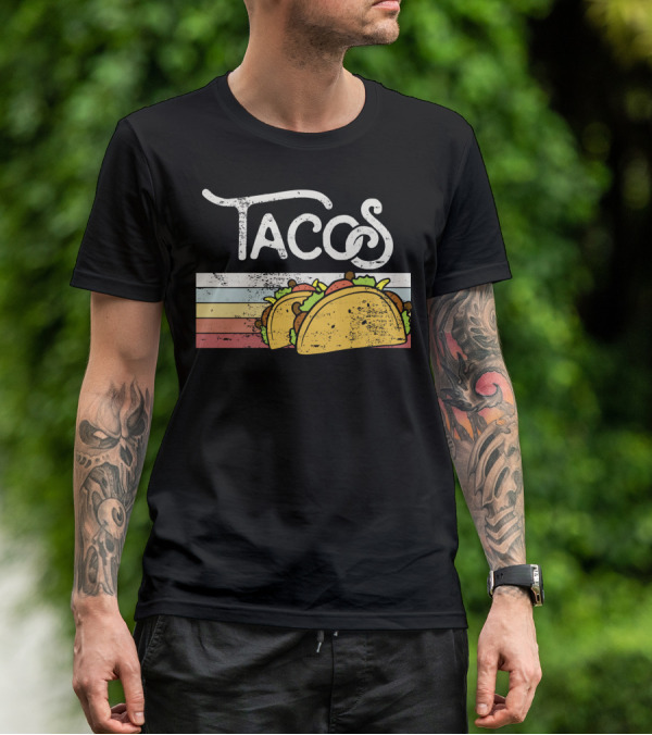 Tacos Love Vintage Taco Lover T-Shirt