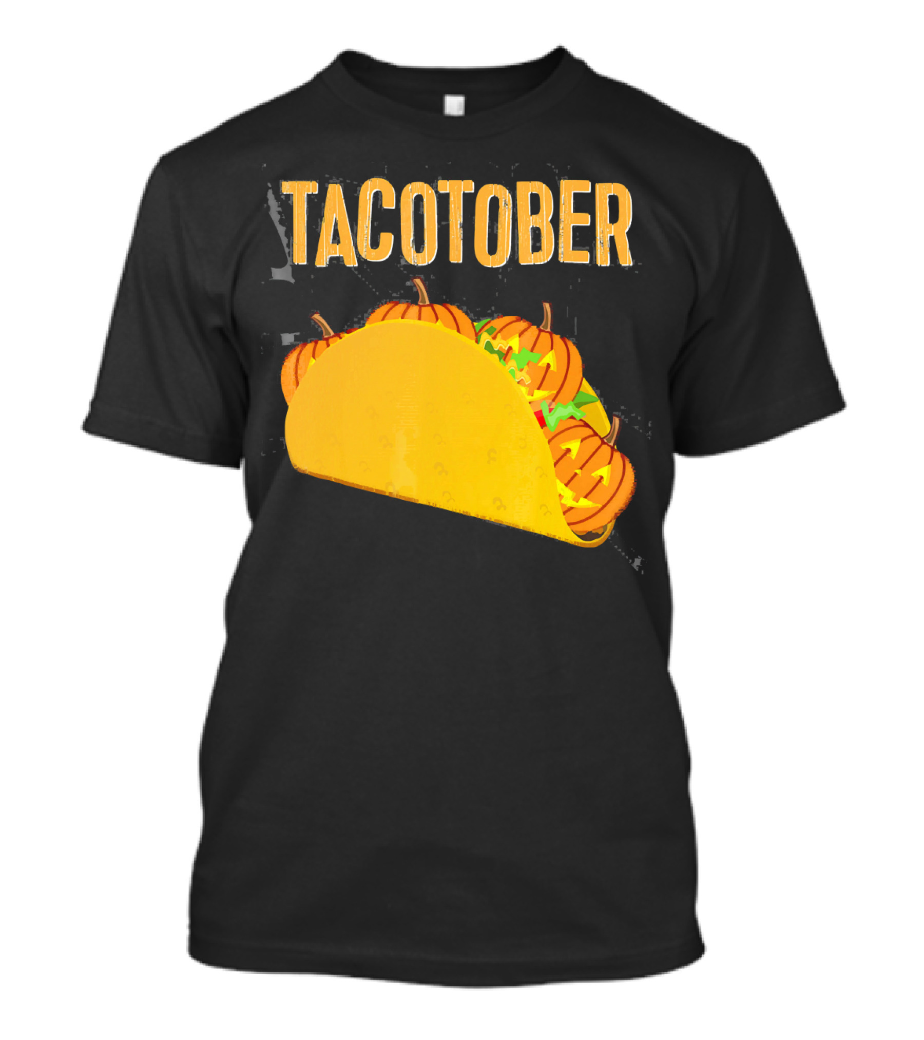 Tacotober Halloween Pumpkin Taco T-Shirt