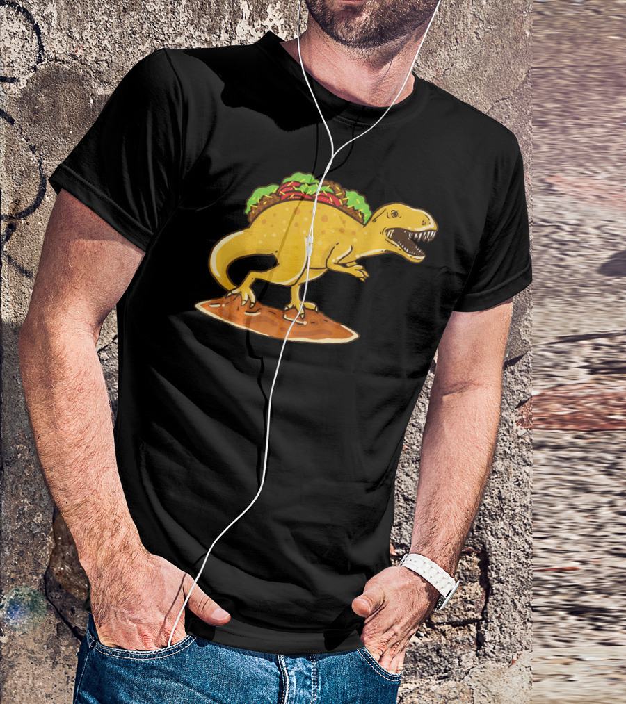 Tyrannosaurus Rex Taco Dinosaur T-Shirt