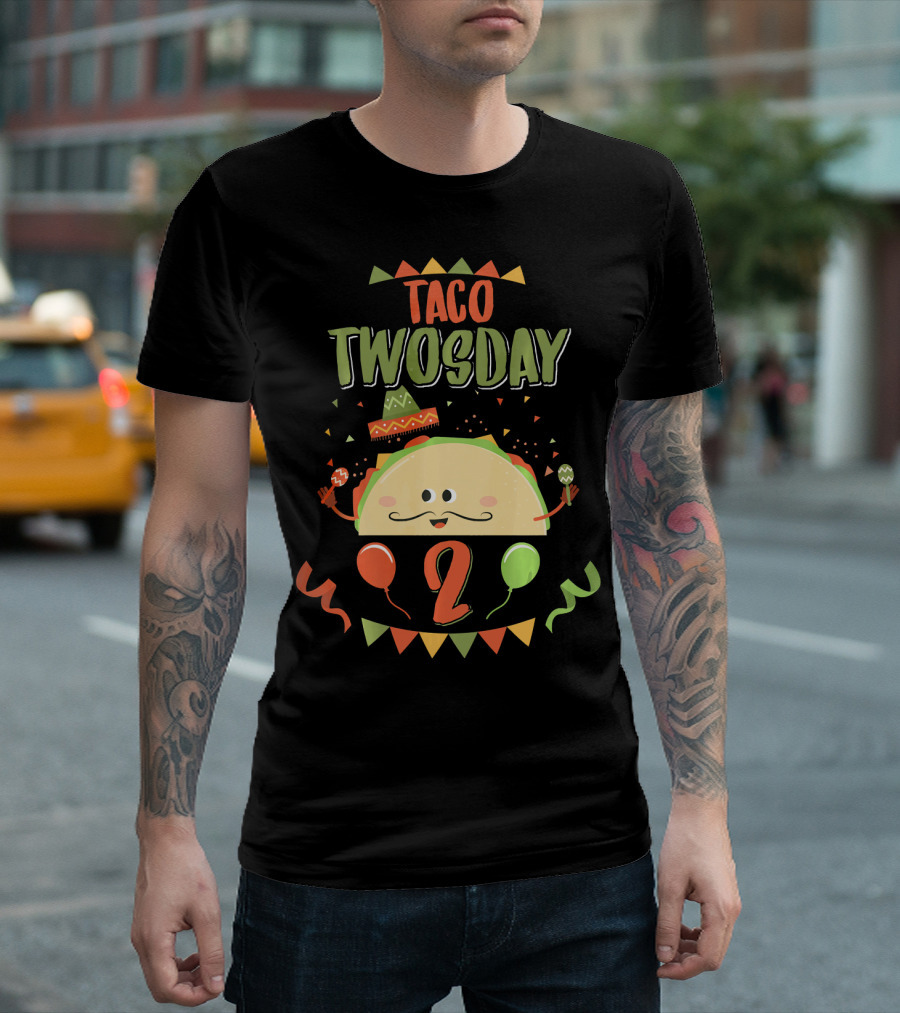 Taco Twosday 2nd Birthday T-Shirt