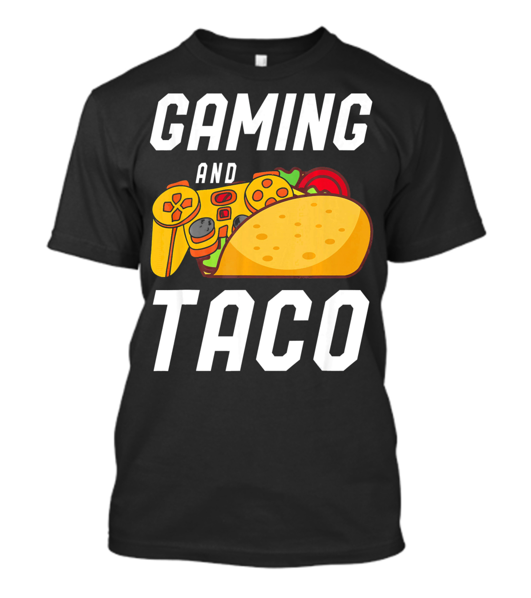 Gaming And Taco Gamers Controller Snack Combo T-Shirt