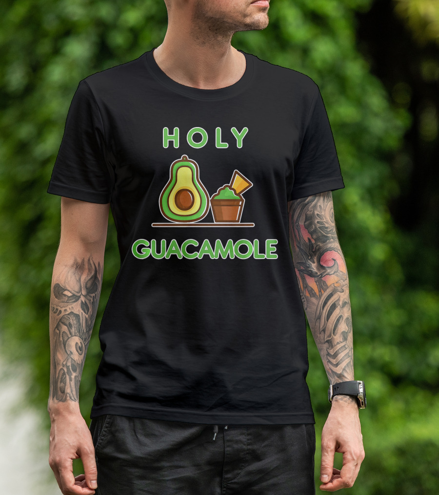 Holy Guacamole Avocado Mexican Food Love Iconic T-Shirt
