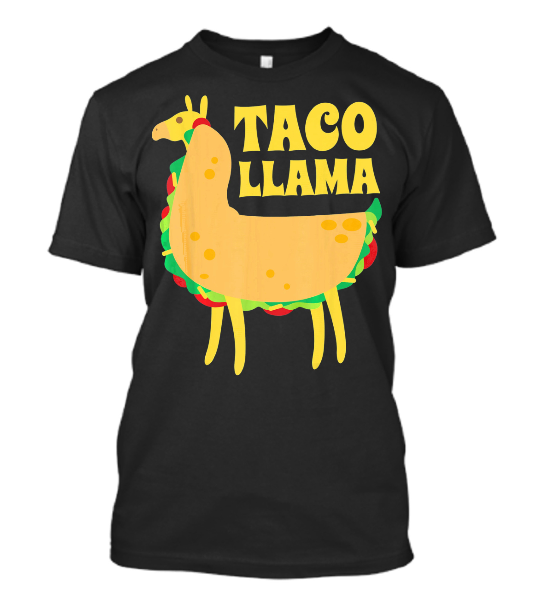 Taco Llama Animal Funny Mexican Cinco De Mayo T-Shirt