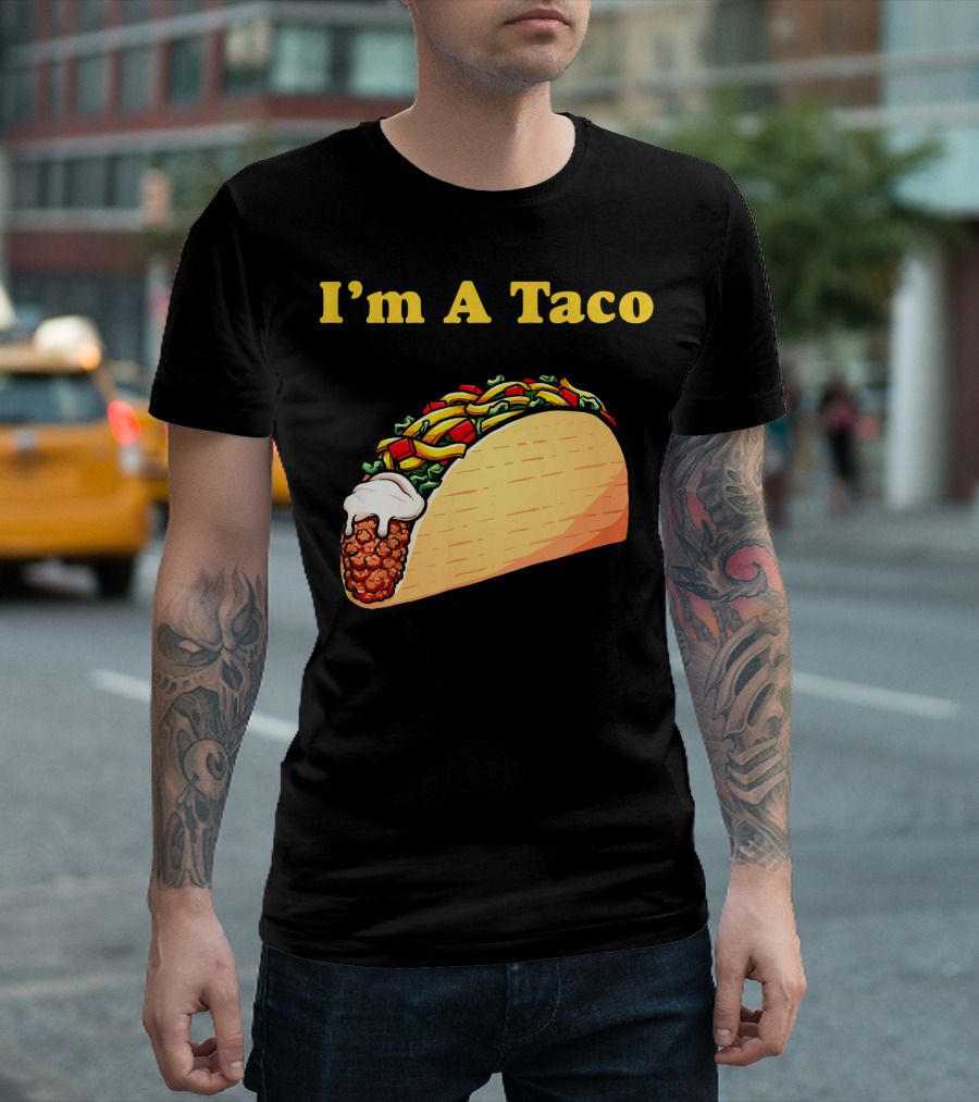 I'm A Taco Simple Funny Easy Halloween Co T-Shirt