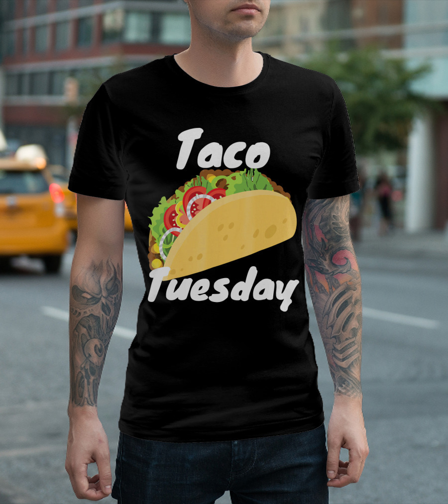 Taco Tuesday Food Lover Enthusiast's Delight T-Shirt