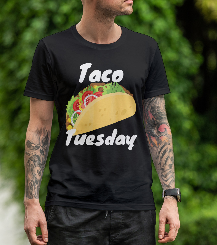 Taco Tuesday Food Lover Enthusiast's Delight T-Shirt