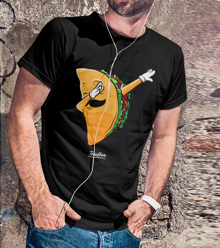 Dabbing Taco TeesHive Dab Dancing Taco Time T-Shirt