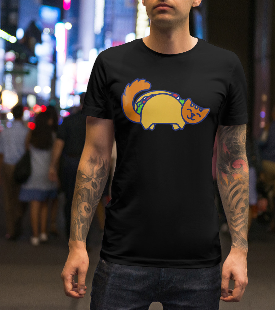 Tacocat Taco Cat Playful Whimsical T-Shirt