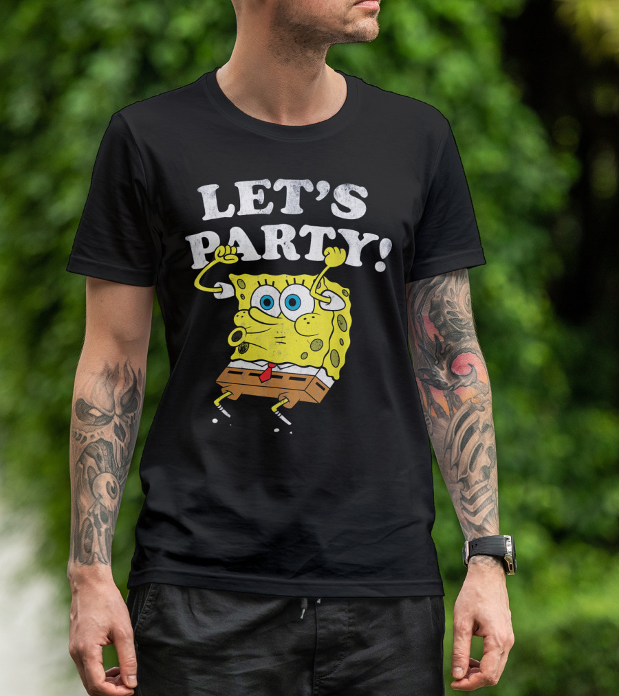 SpongeBob SquarePants Let's Party T-Shirt