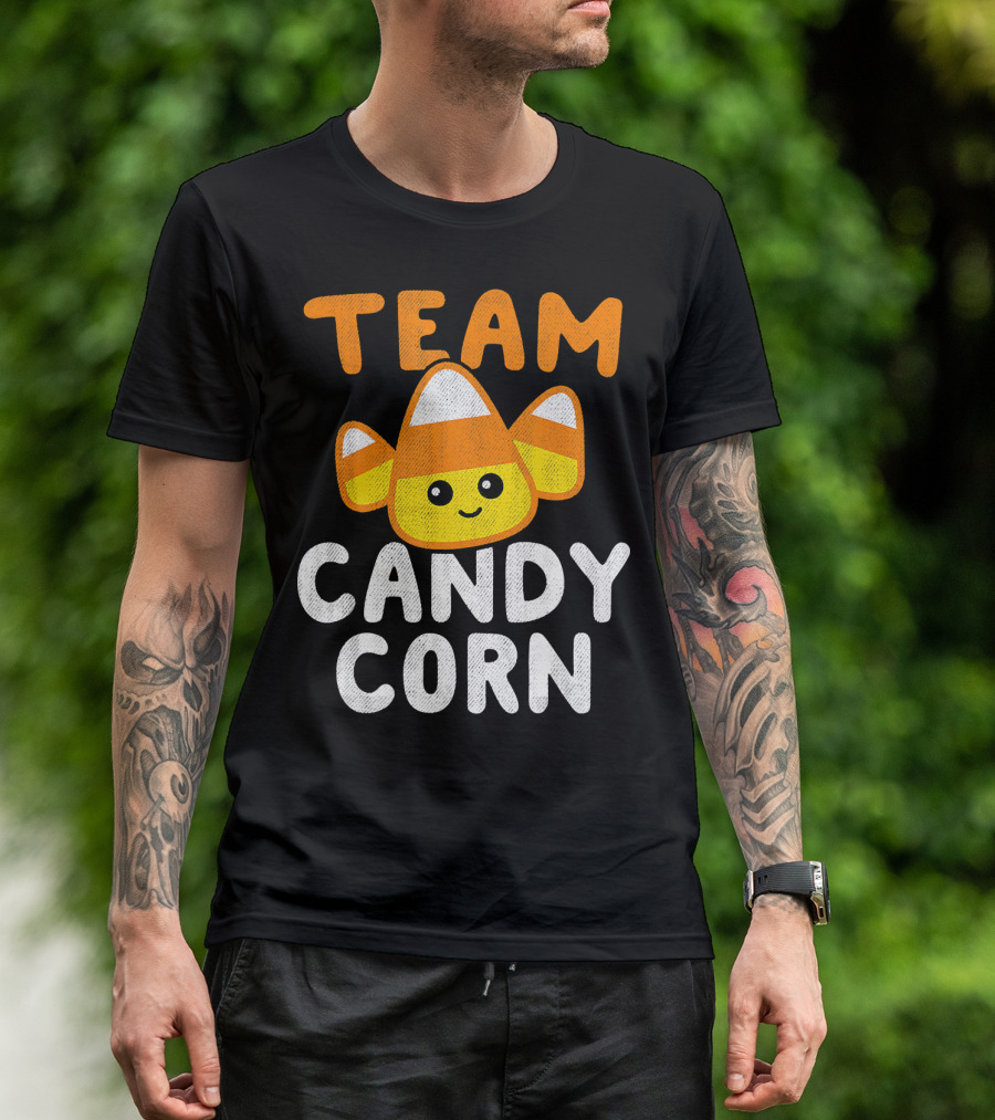 TEAM CANDY CORN Halloween T-Shirt