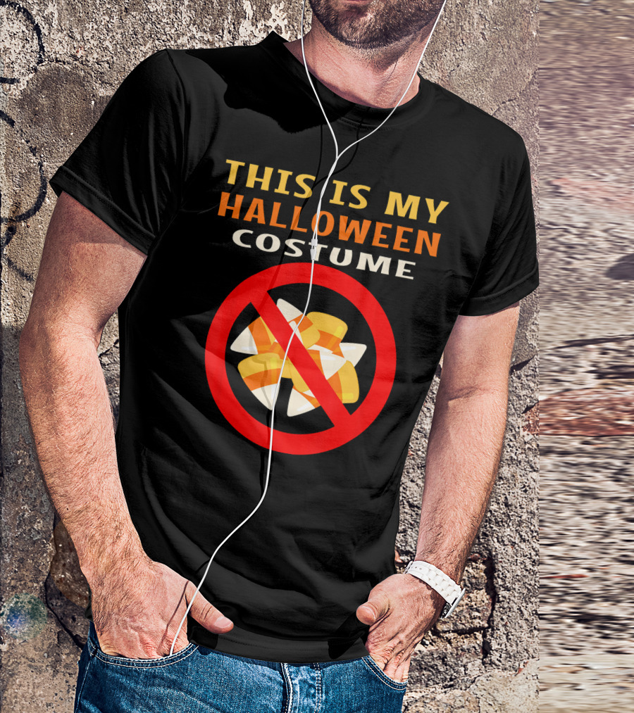 This Is My Halloween Costume Ban Candy Corn T-Shirt