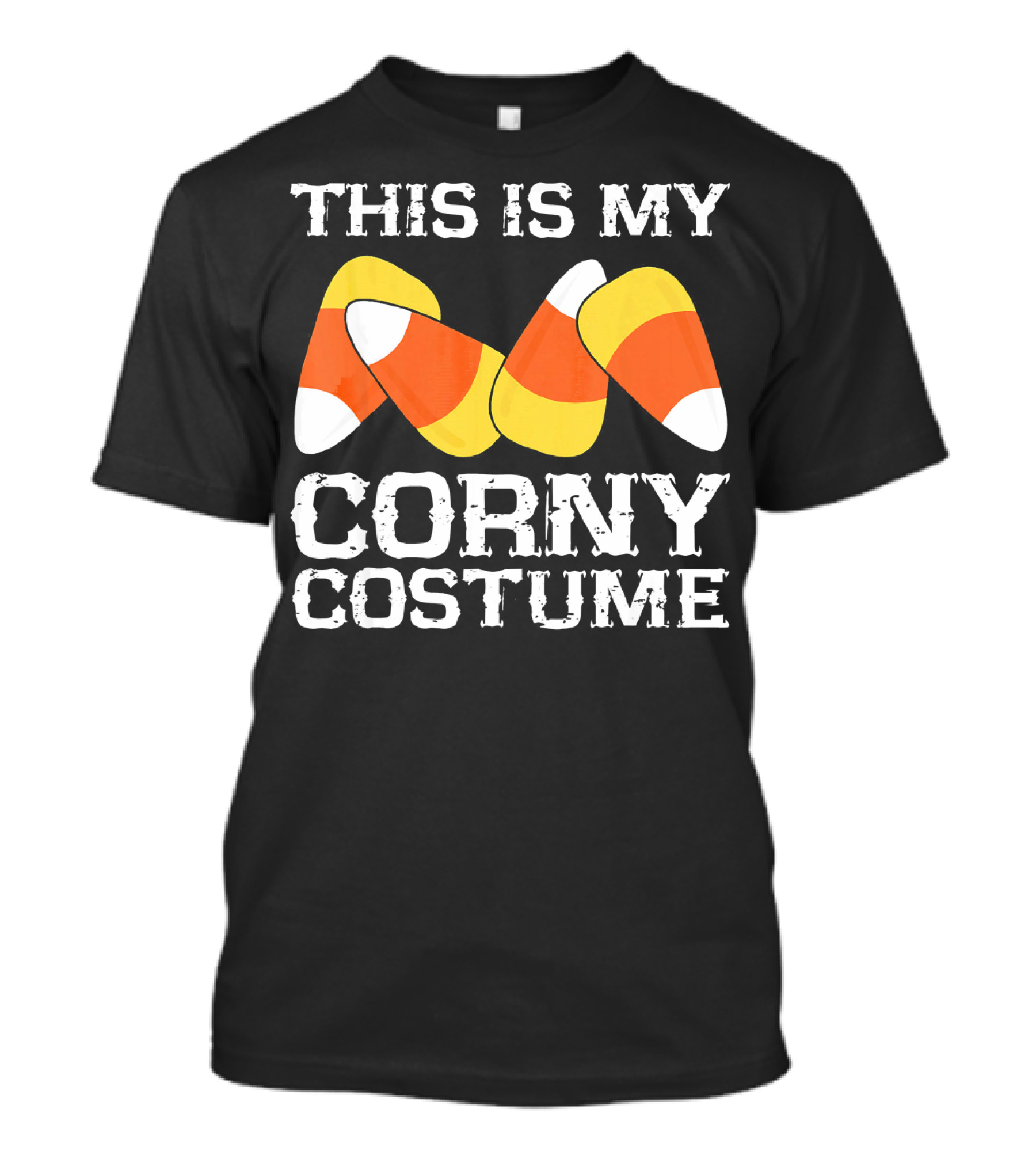 THIS IS MY CORNY COSTUME CANDY CORN HALLOWEEN HUMOR T-Shirt
