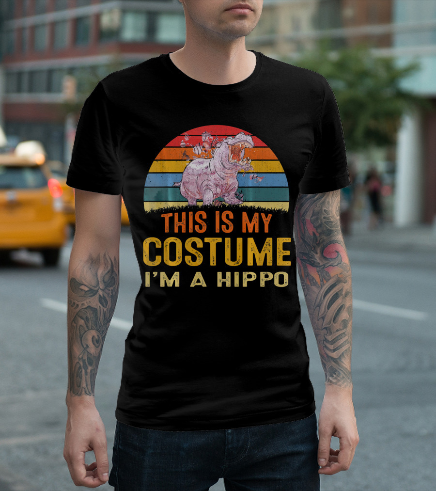 THIS IS MY COSTUME I'M A HIPPO T-Shirt