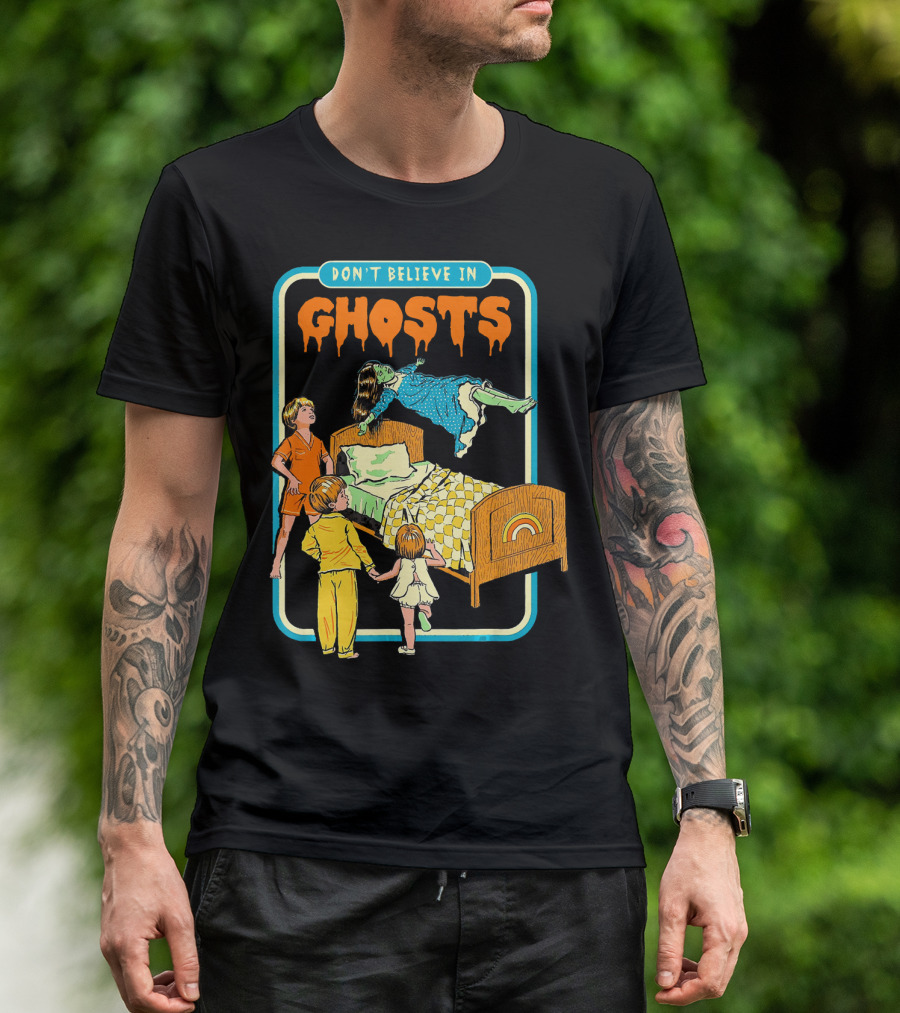 Don't Believe In Ghosts Exorcist Halloween Exclusive T-Shirt