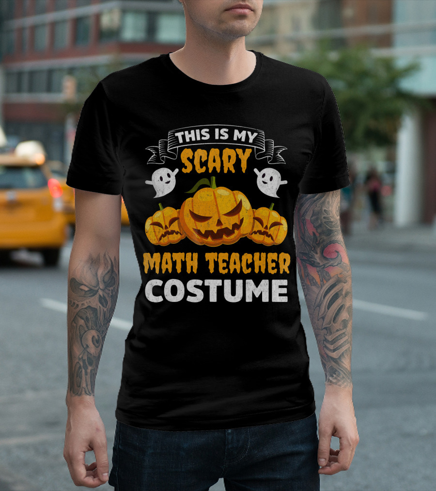 This Is My Scary Math Teacher Costume T-Shirt