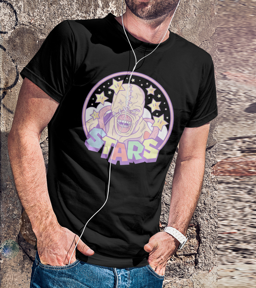 STARS Resident Racoon City Nemesis Pastel T-Shirt