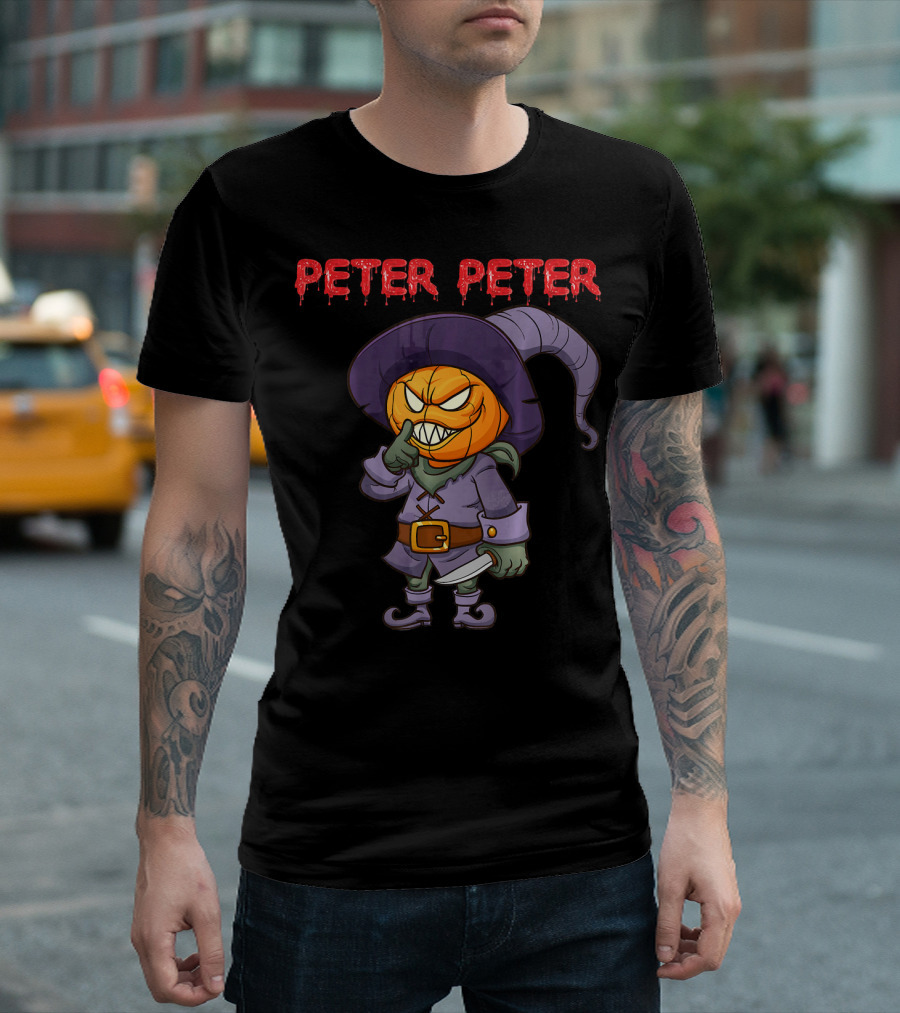 Peter Peter Halloween Pumpkin Witch Killer T-Shirt