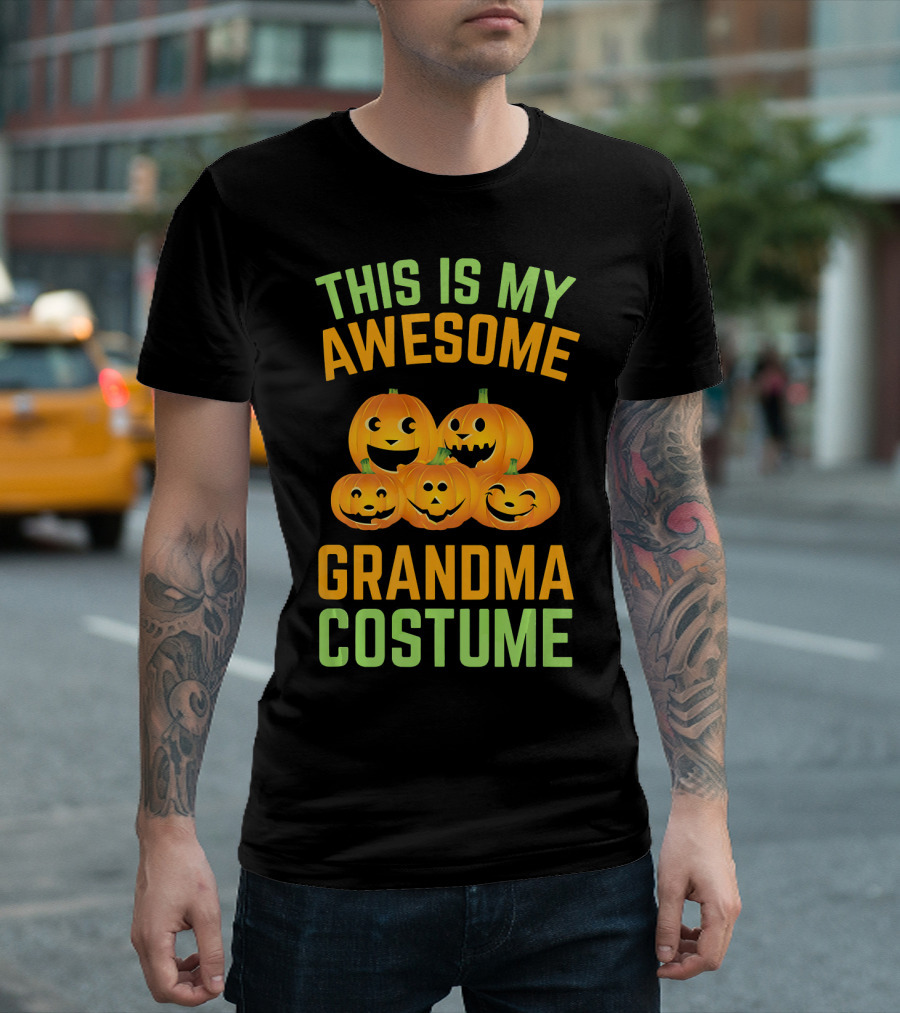 This Is My Awesome Grandma Costume T-Shirt