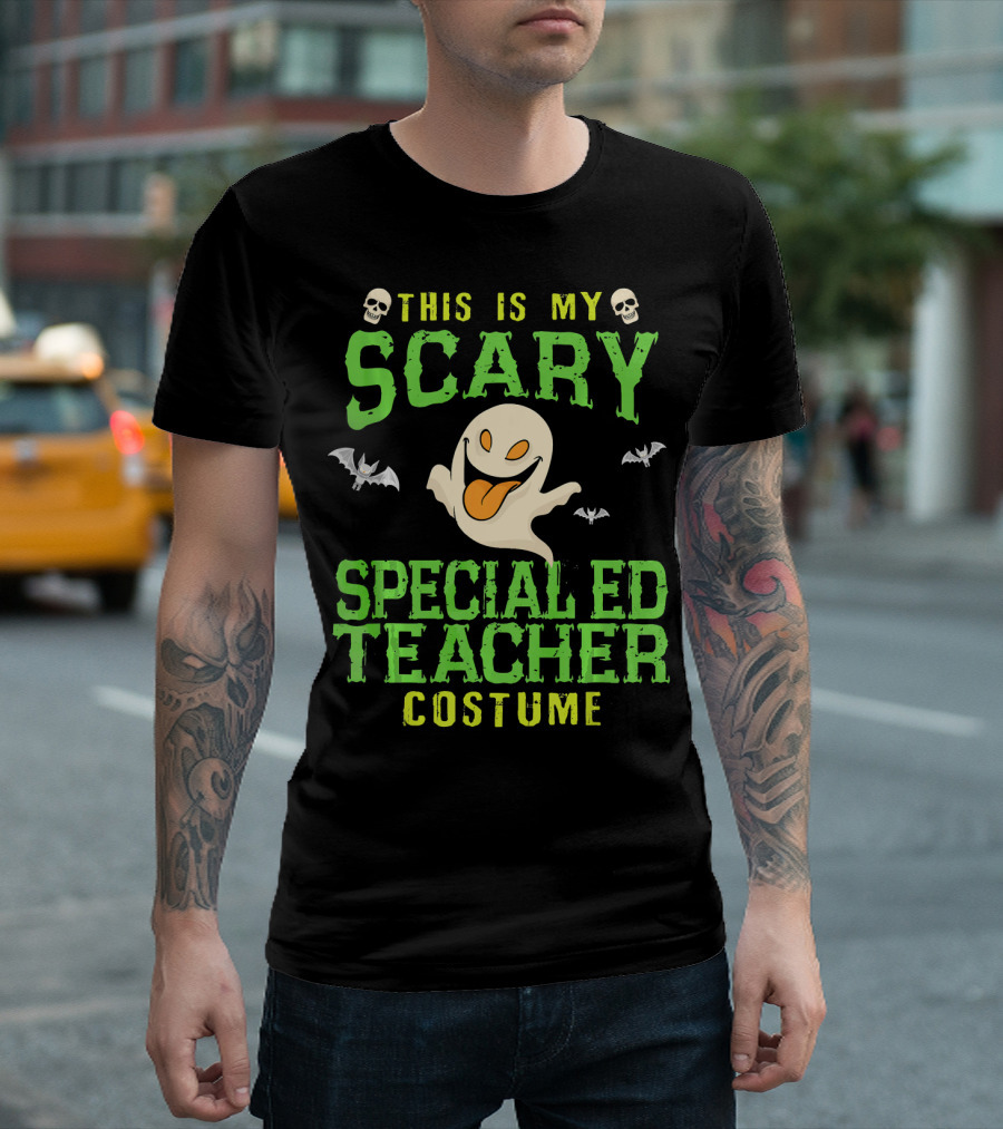 This Is My Scary Special ED Teacher Costume T-Shirt