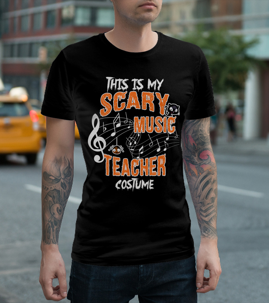 This Is My Scary Music Teacher Costume T-Shirt