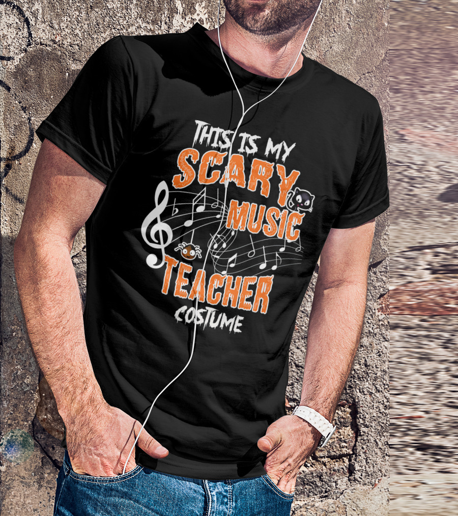 This Is My Scary Music Teacher Costume T-Shirt