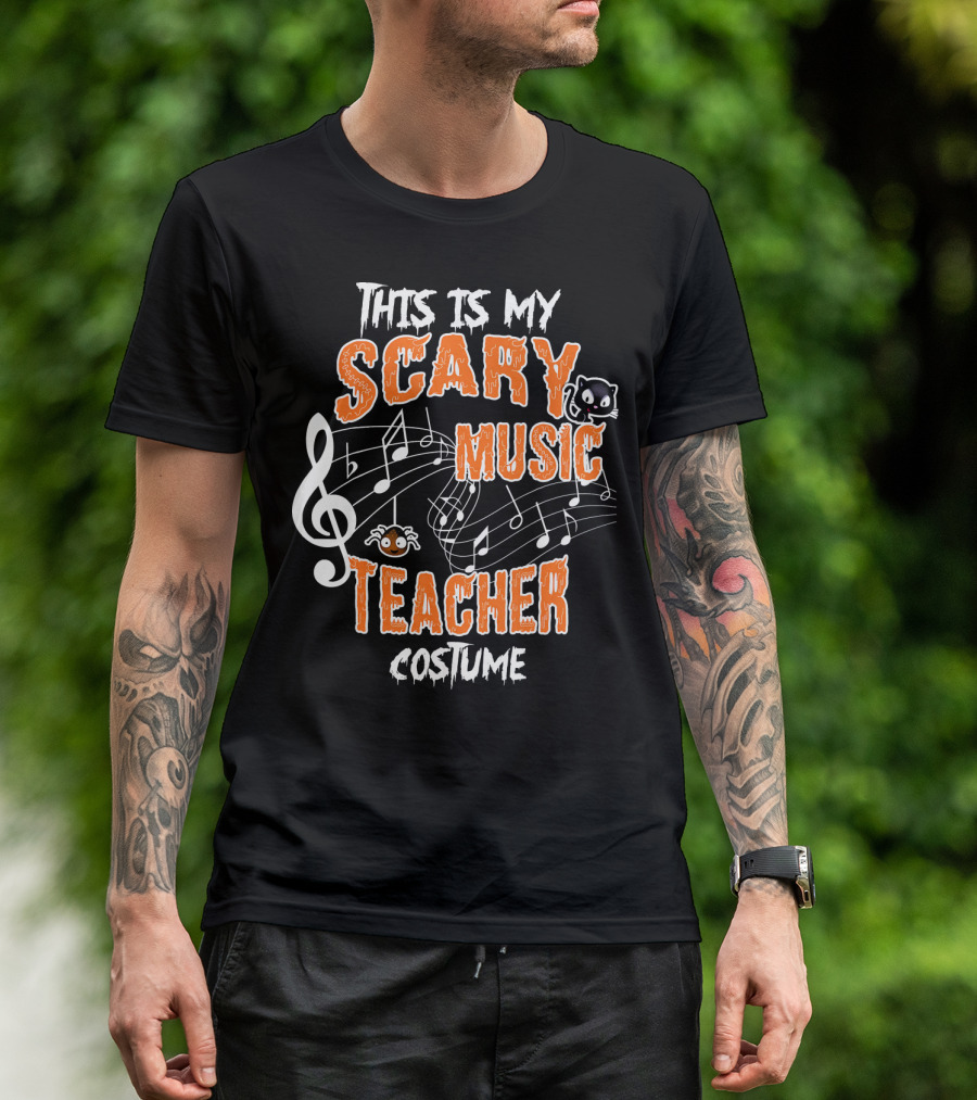 This Is My Scary Music Teacher Costume T-Shirt