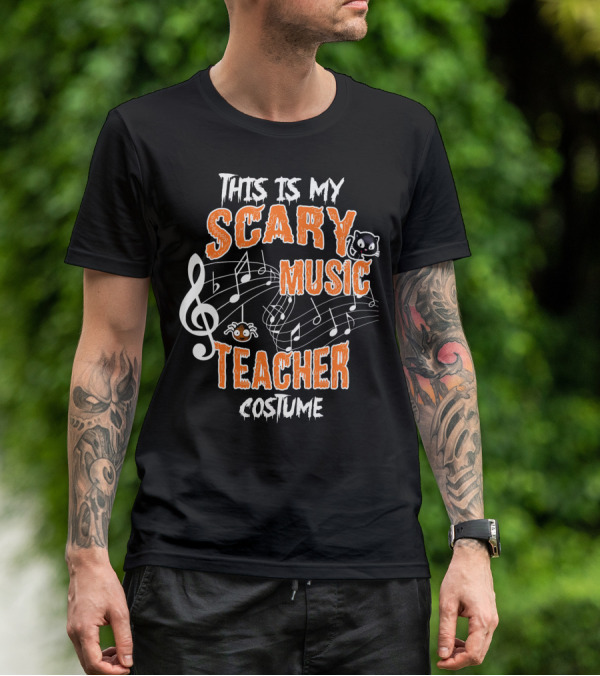 This Is My Scary Music Teacher Costume T-Shirt