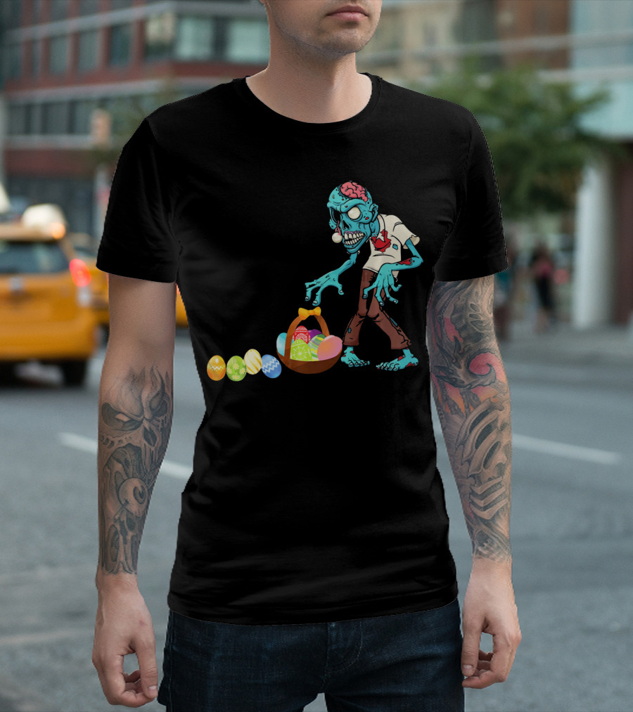 Zombie Easter Egg Hunt Adventure T-Shirt