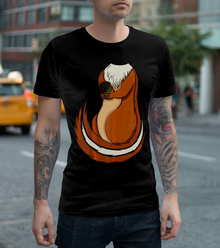 Chipmunk Holding Acorn T-Shirt