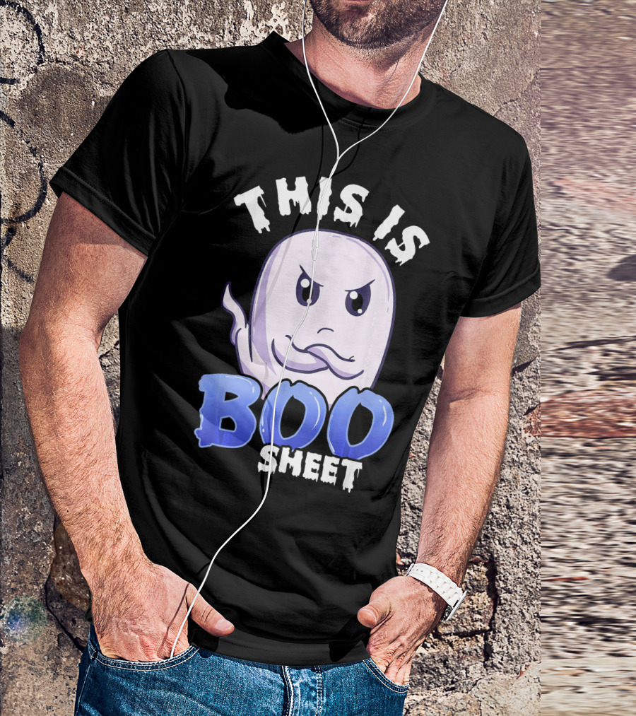 This Is Boo Sheet Ghost Face Boo Sheet T-Shirt