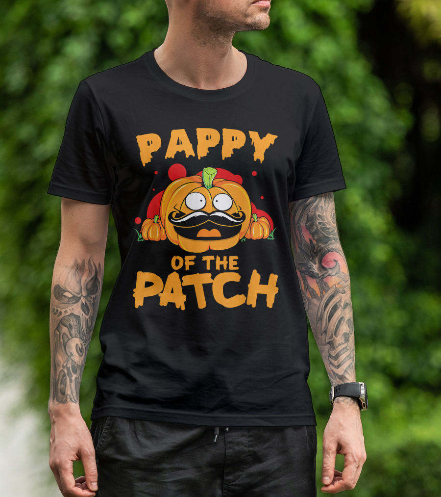 Pappy Of The Patch Pumpkin Family Fun Mens T-Shirt