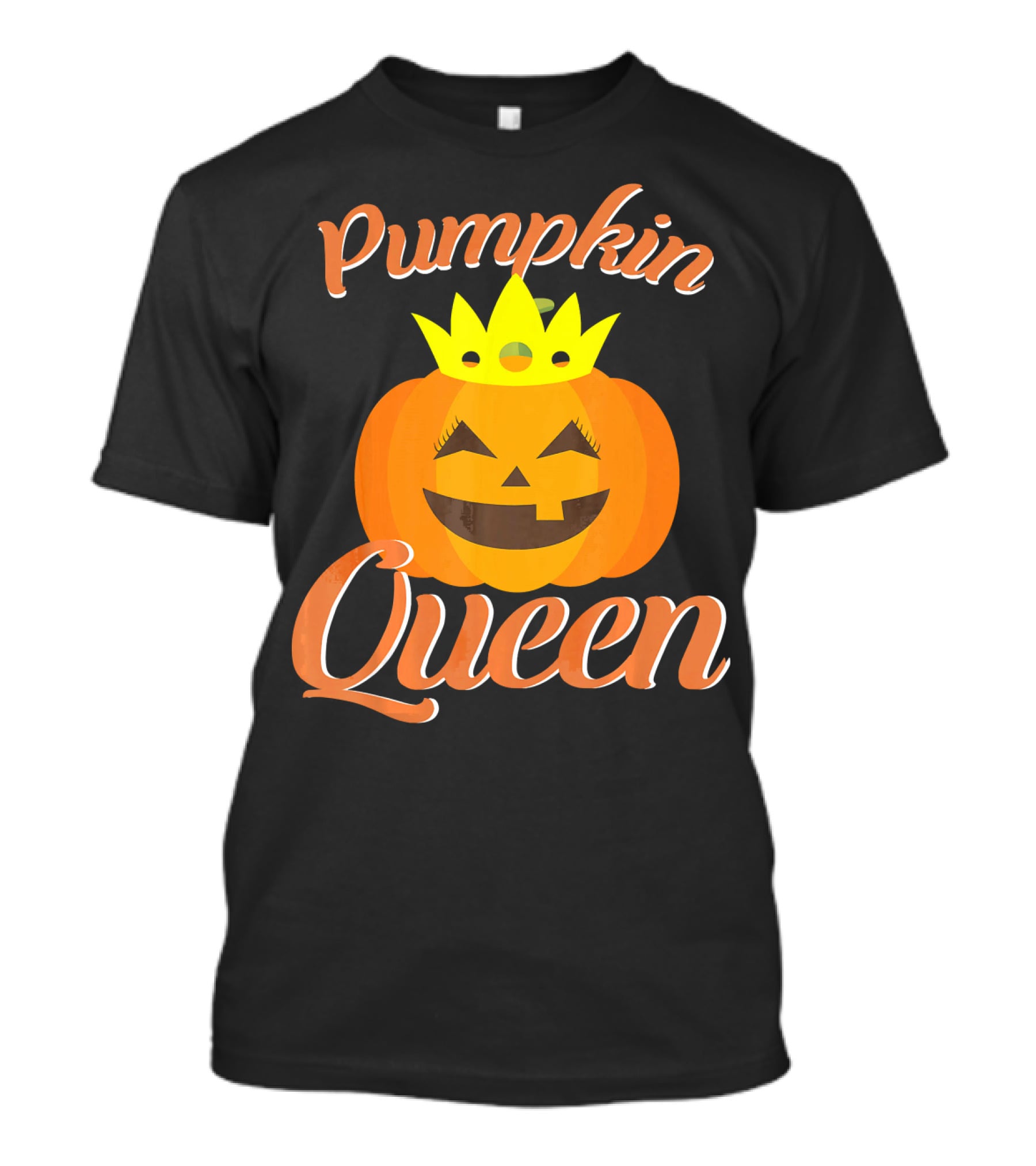 Pumpkin Queen Halloween Crown T-Shirt