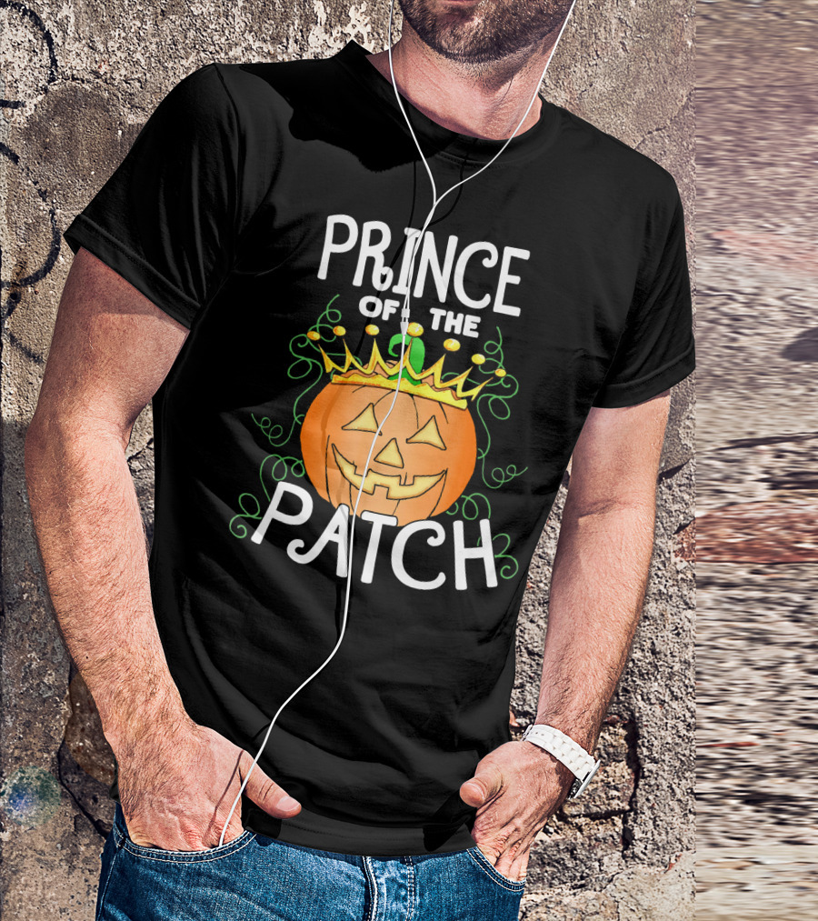 Prince Of The Patch Halloween Pumpkin T-Shirt